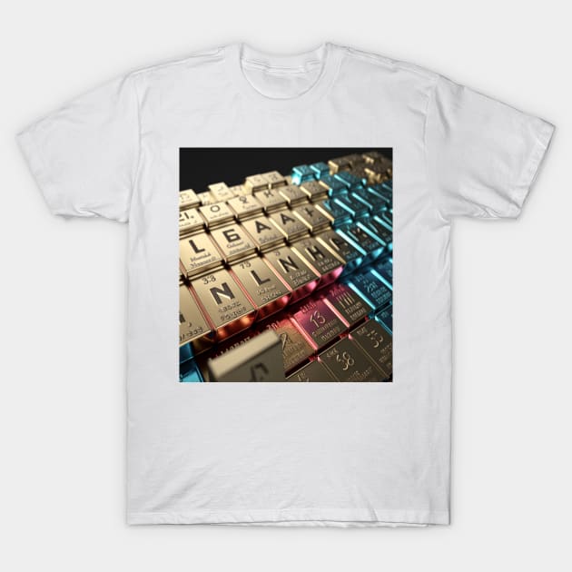 Weird Periodic Table T-Shirt by CHE-K